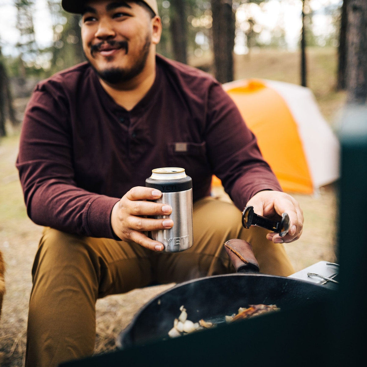 yeti tazze e bicchieri RAMBLER COLSTER CAN INSULATOR - STAINLESS STEEL
