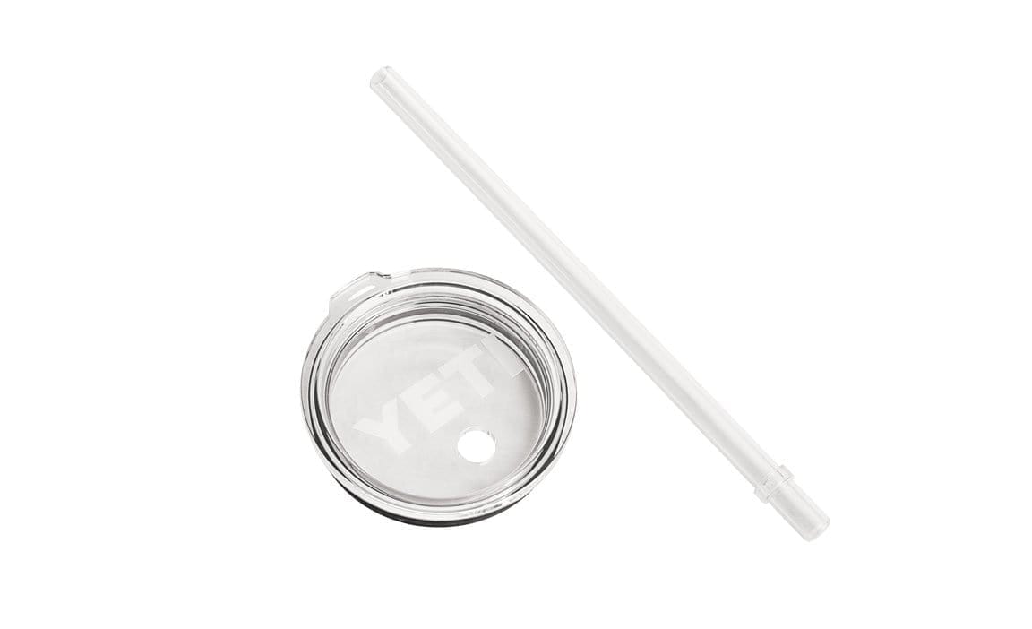 yeti tazze e bicchieri Rambler Tumbler 20 Oz Straw Lid White