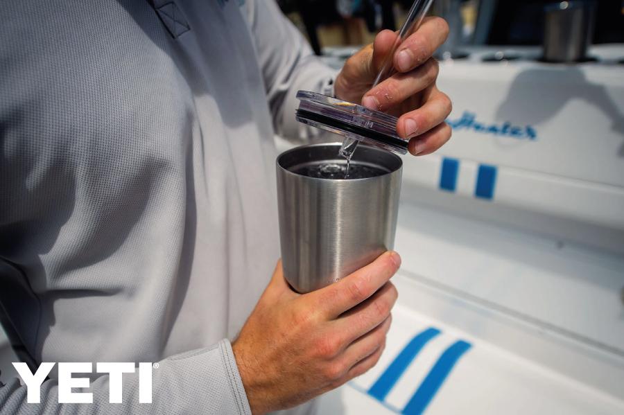 yeti tazze e bicchieri Rambler Tumbler 20 Oz Straw Lid White
