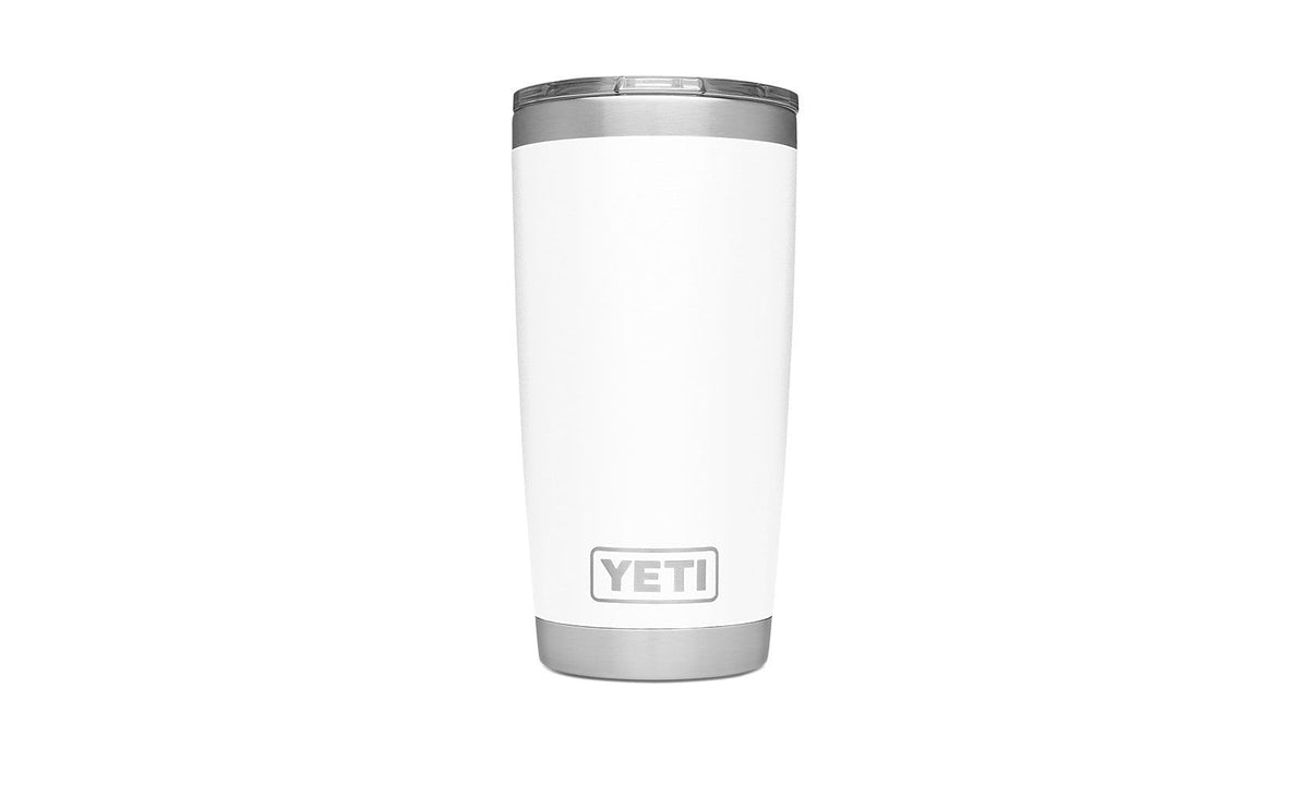 yeti tazze e bicchieri Rambler Tumbler  20 Oz White