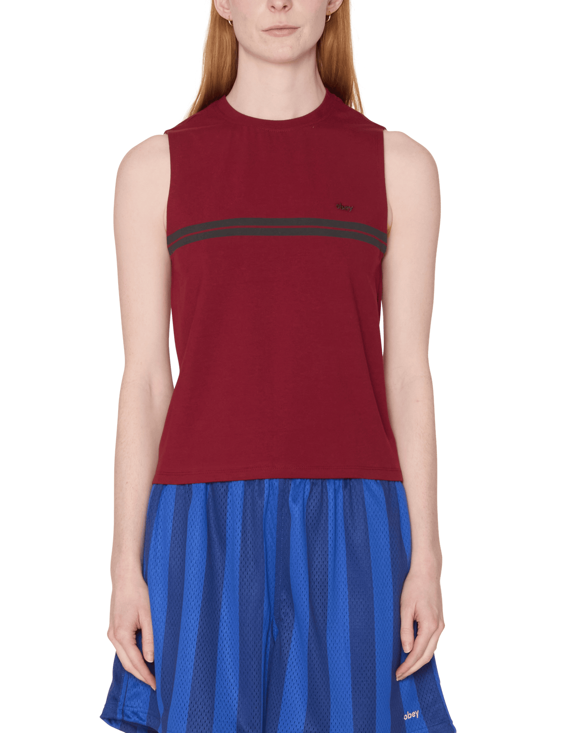 obey tops Freya Stripe Tank