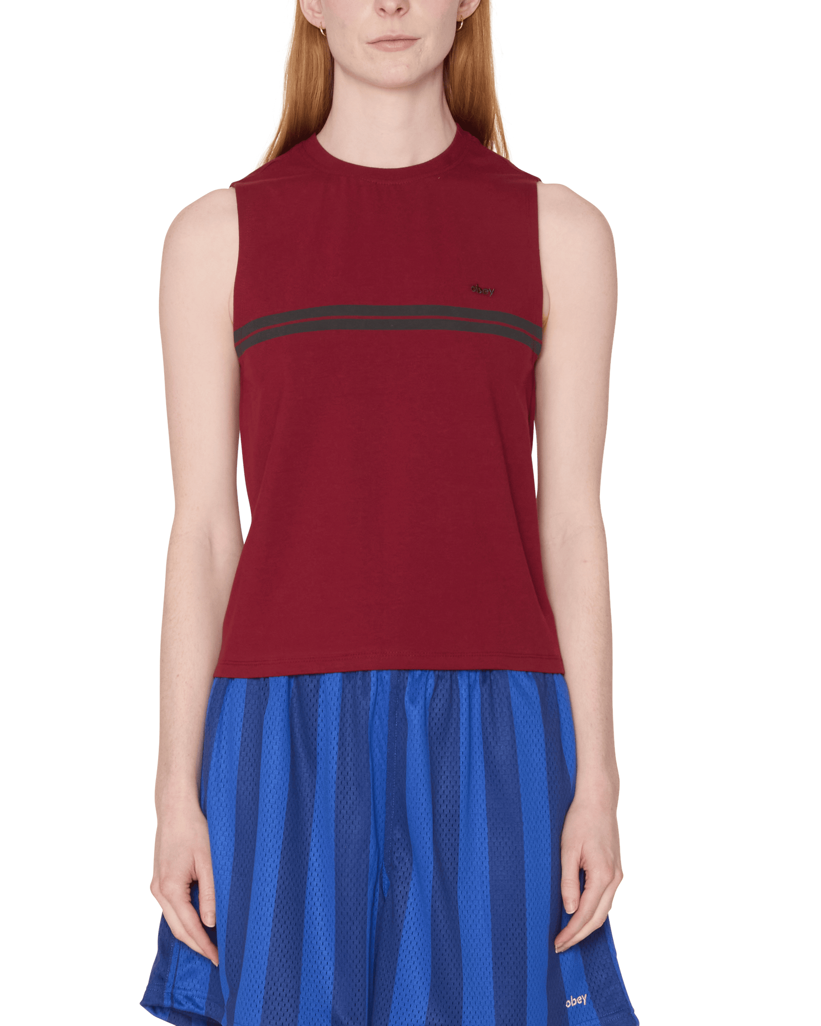 obey tops Freya Stripe Tank