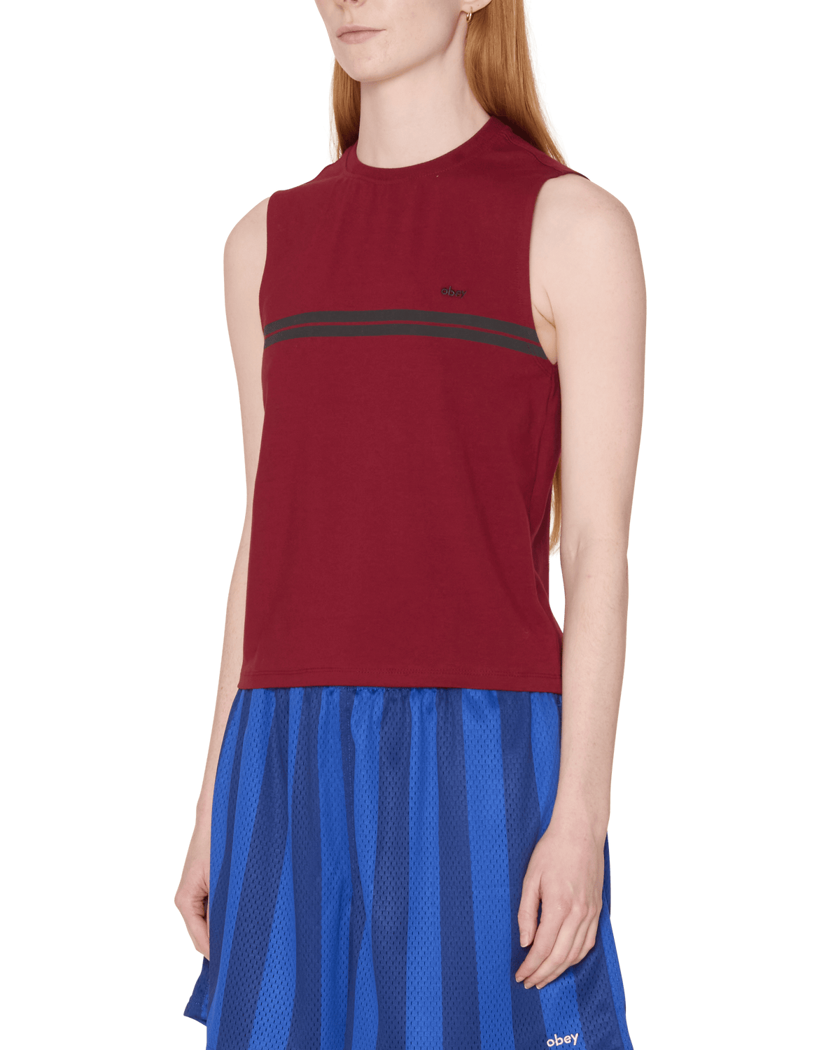 obey tops Freya Stripe Tank