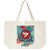 tote bag obey OBEY PEACE DOVE BLUE SUSTAINABLE TOTE BAG