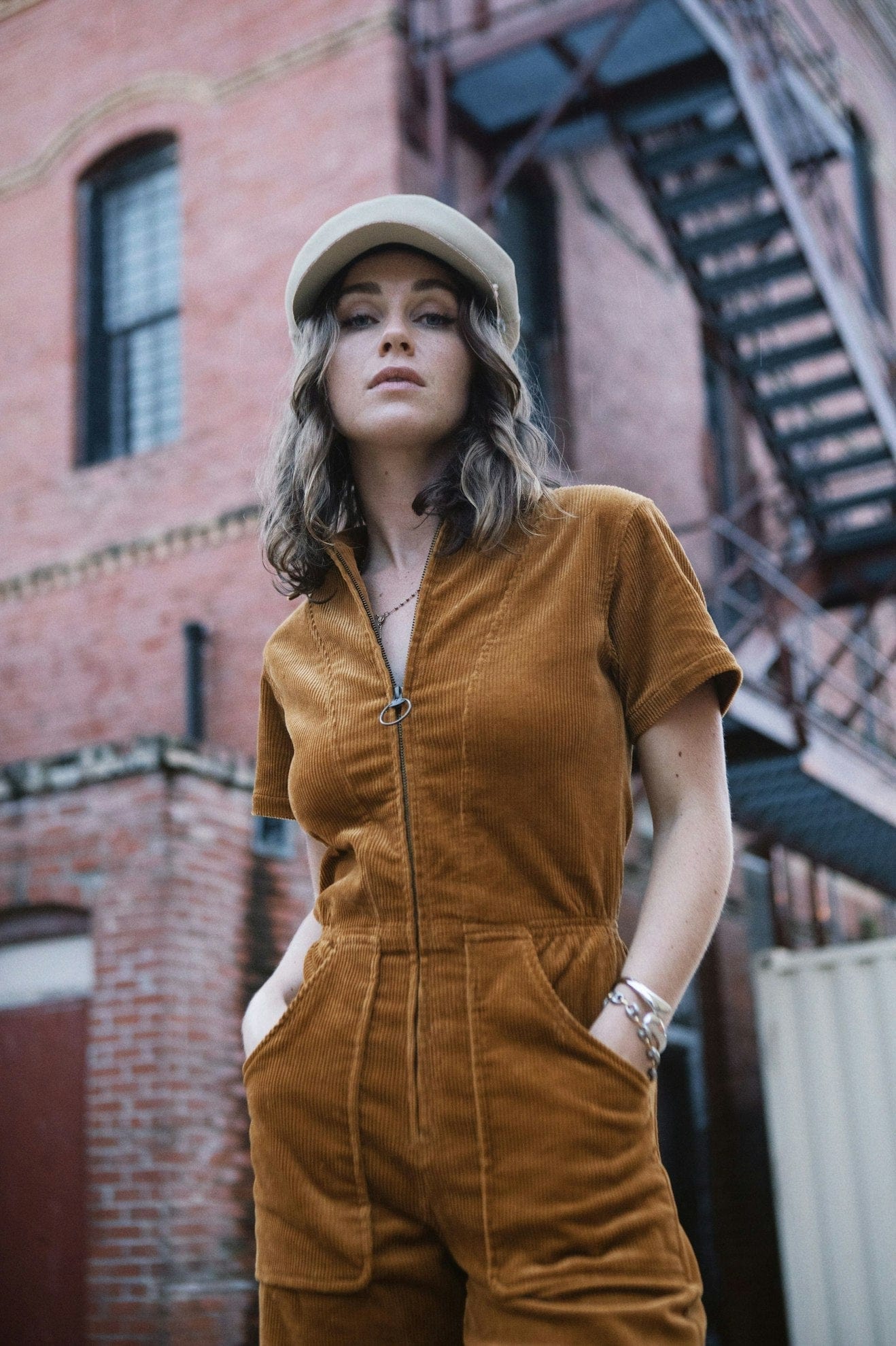 brixton tute e salopette Utility Jumpsuit