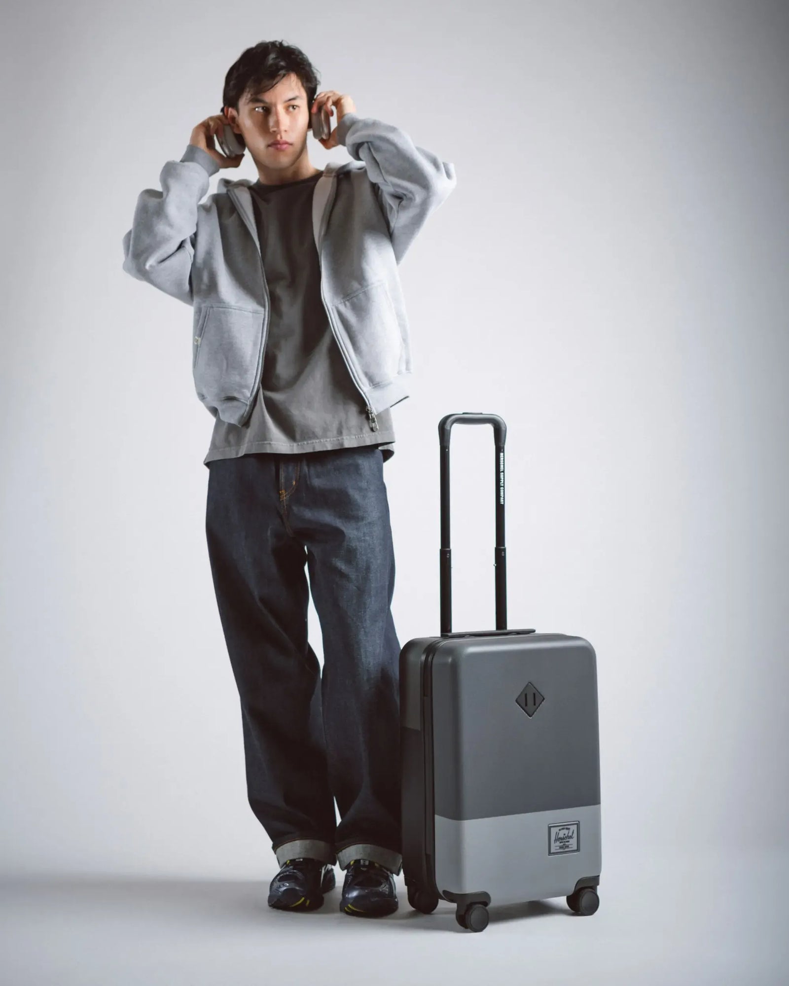 herschel valigie Herschel Heritage Hardshell Large Carryon Luggage
