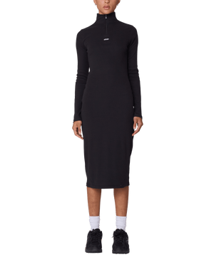 Malina Mock Neck Dress