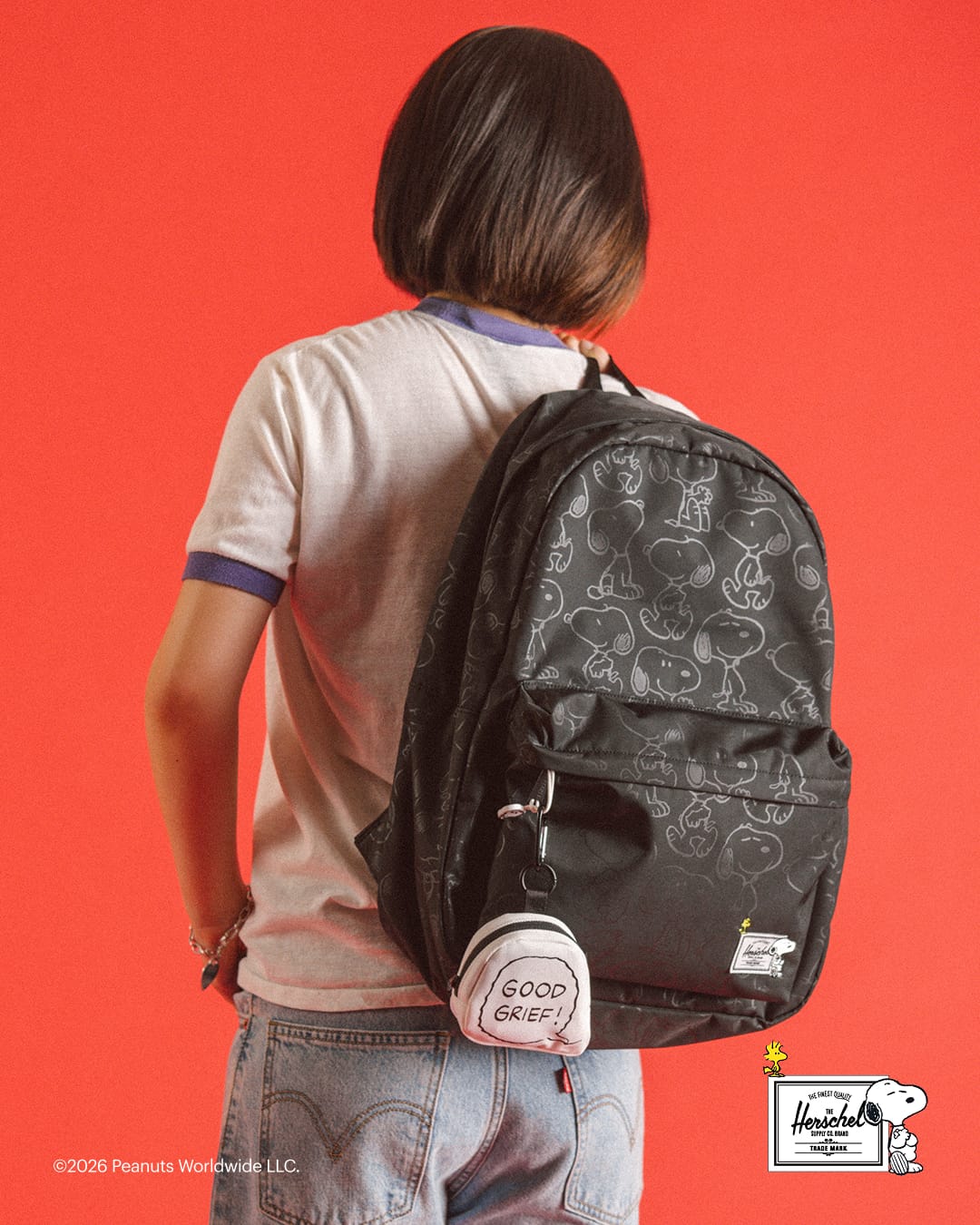 herschel zaini Peanuts Herschel Classic Xl Backpack Twill