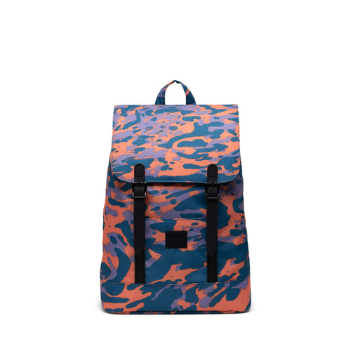 zaini herschel RETREAT SMALL - WATER RAYS BLUE ASHES